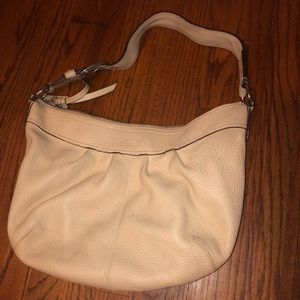 Coach purse off white/cream color hobo bag